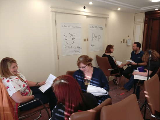 NLP students in the room